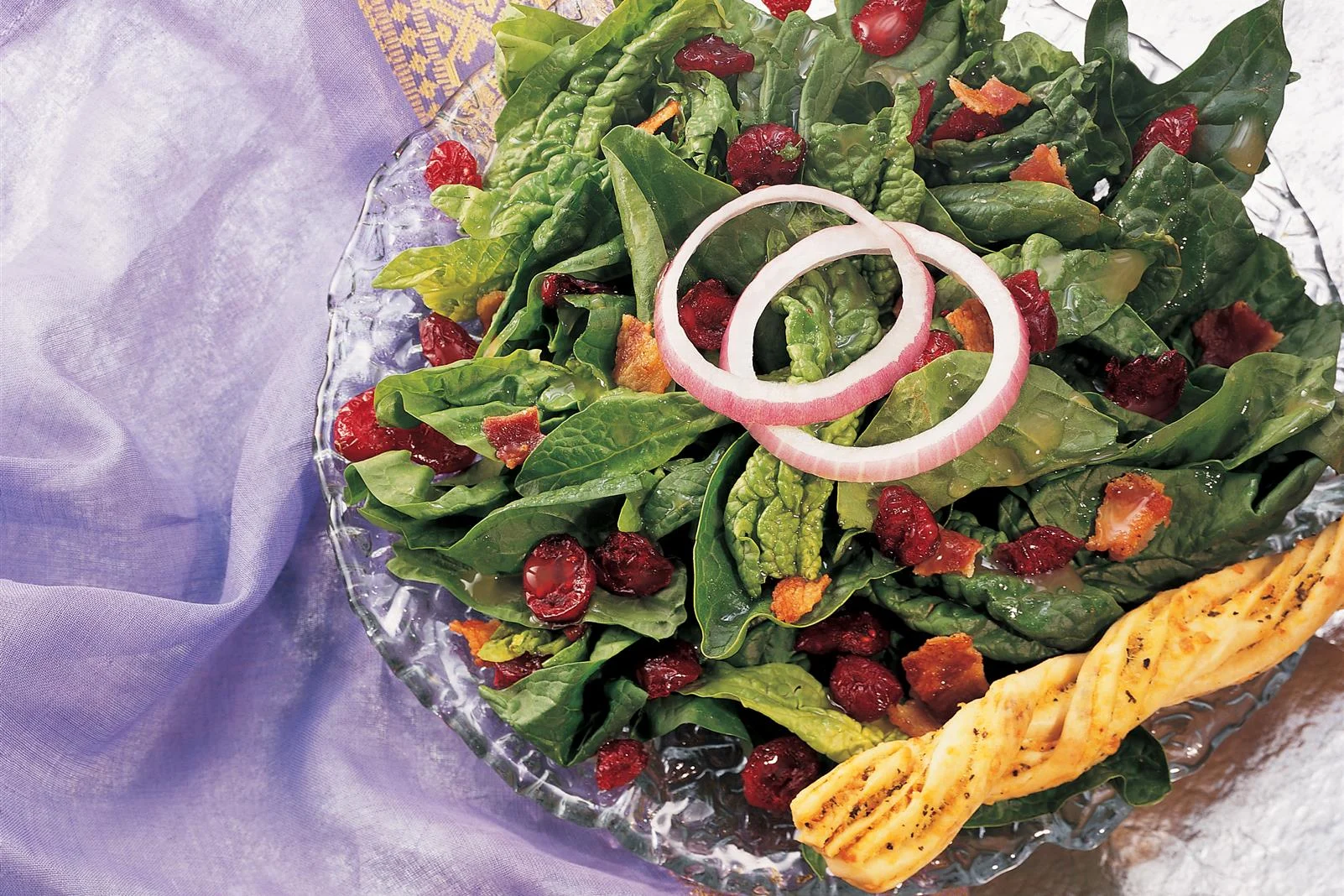 Curried Cranberry & Chicken Salad